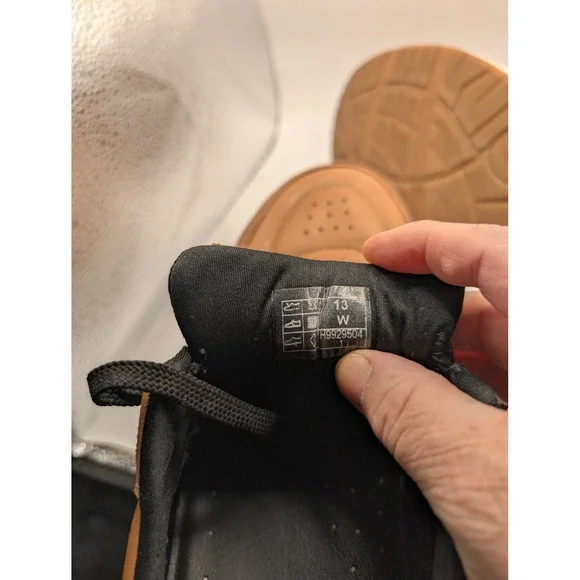 SAS Walking Shoes Mens 13 W Tan Journey Mesh Leather Lace Up Comfort Sneakers - Picture 5 of 6